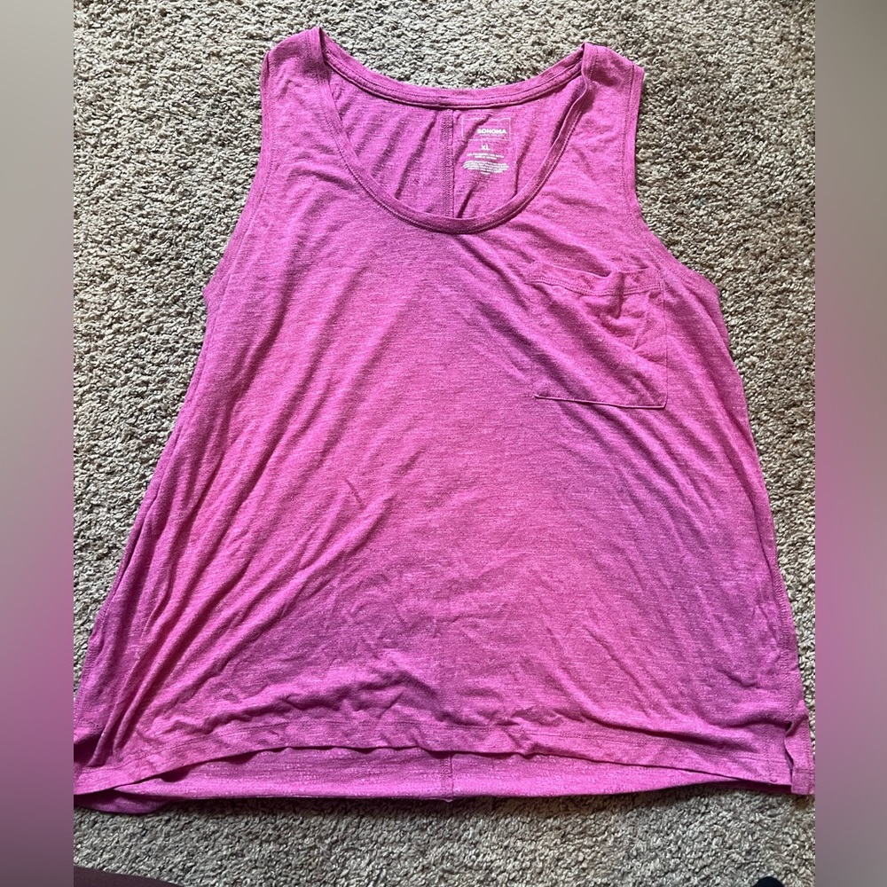 Pink XL tank top